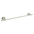 Rohl Campo Wall Mounted 18" Single Towel Bar Rail In Polished Nickel A1484IWPN